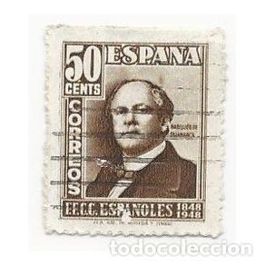 Sellos: SELLO ESPAÑA MARQUÉS DE SALAMANCA 50 CÉNTIMOS